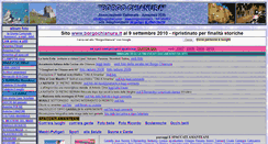 Desktop Screenshot of borgochianura.it